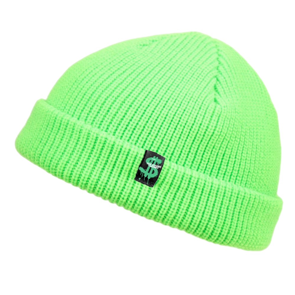 DOLLAR RIBBED BEANIE